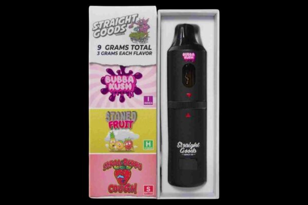 Straight Goods Triple Chamber 3grams + 3grams + 3grams