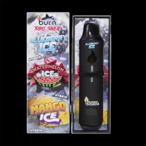 Burn Triple Threat 9 Gram Vape Pen.  3grams + 3grams + 3grams