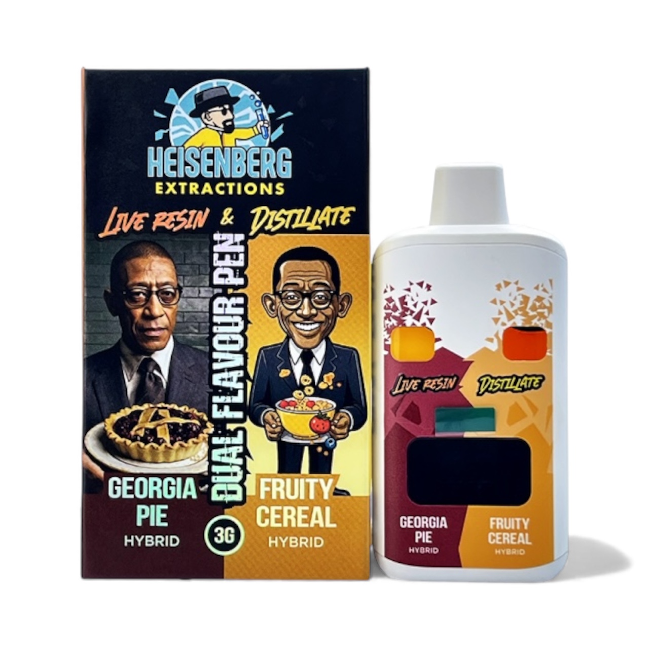 Heisenburg Extractions 3G Dual Flavour Pen