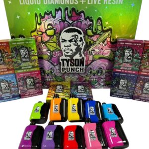 Tyson Punch 2g Liquid Diamonds + Live Resin Vape
